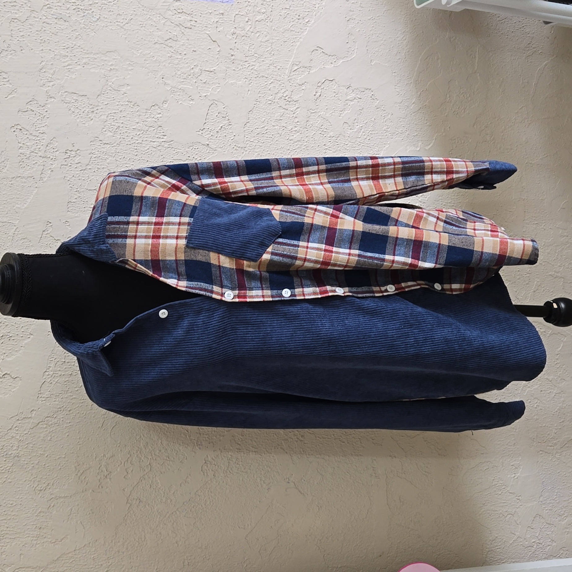 Patchwork Button Down